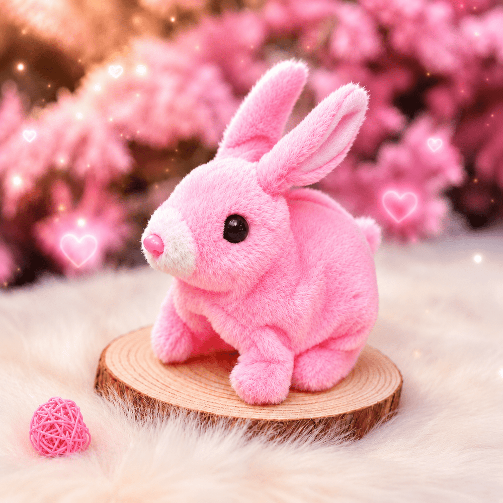 Interactive Walking Bunny Rabbit Plush Toy for Kids