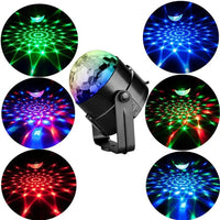 RGB Disco Ball Party Lights with Bluetooth Speaker