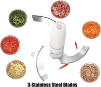 Stainless Steel Hand Push Chopper