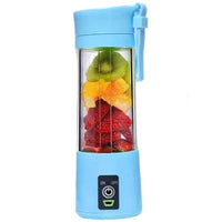 USB Rechargeable Portable Blender – Mini Juicer with 6 Blades